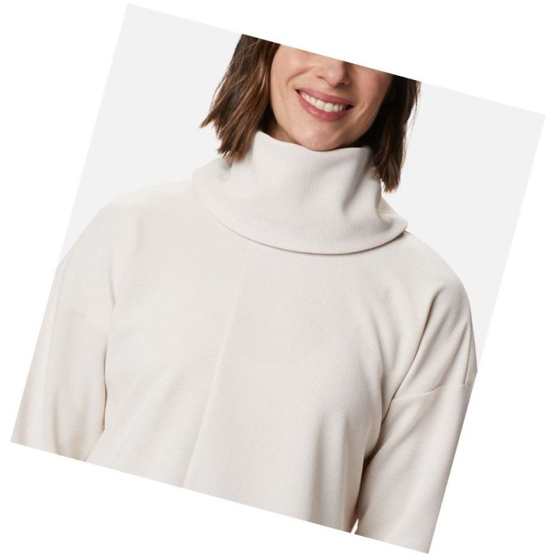 Columbia Firwood Ottoman Sweatshirt Kadın Krema | 80367-BLSM