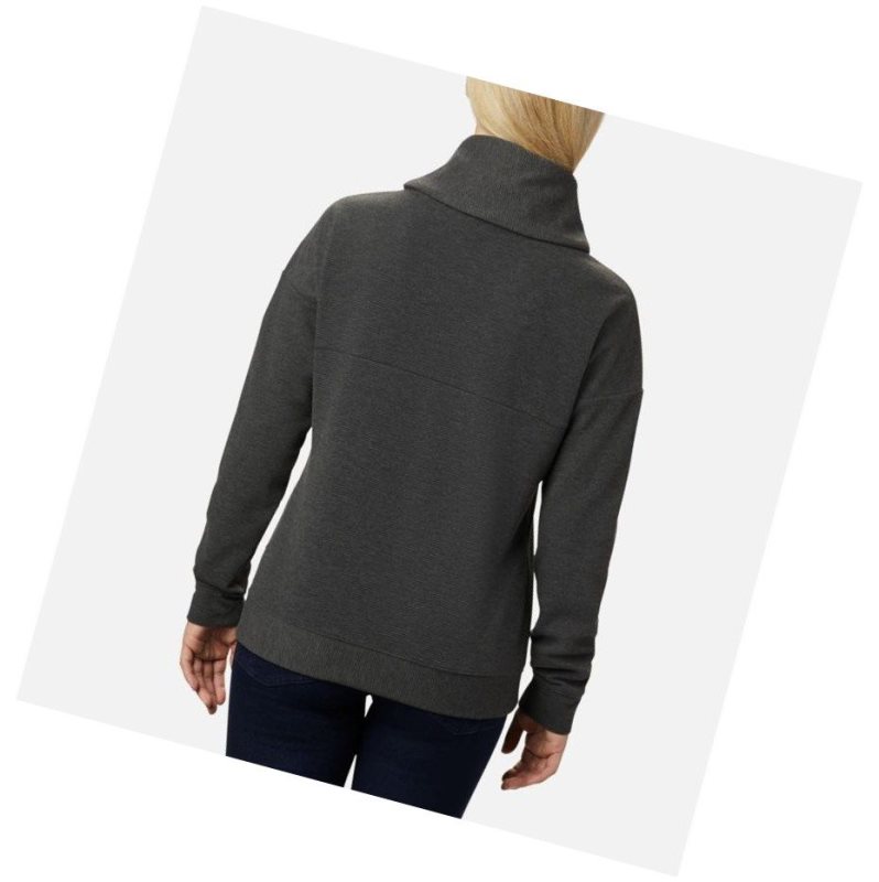 Columbia Firwood Ottoman Sweatshirt Kadın Koyu Gri | 34790-WEYX