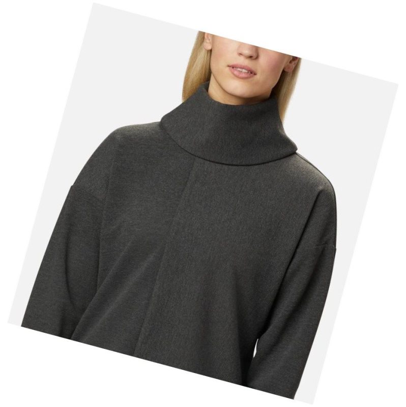 Columbia Firwood Ottoman Sweatshirt Kadın Koyu Gri | 34790-WEYX