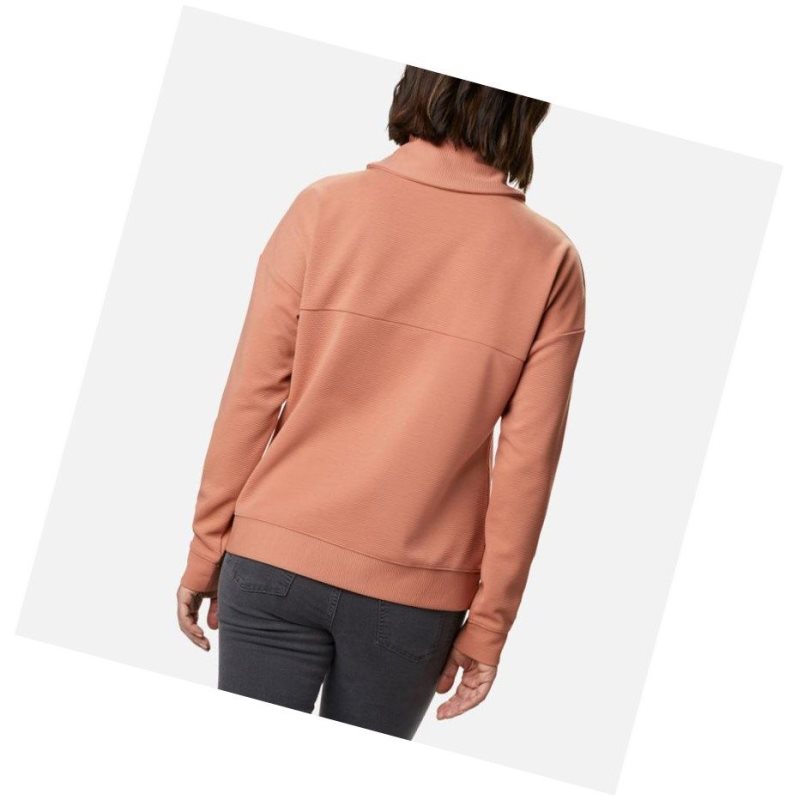 Columbia Firwood Ottoman Sweatshirt Kadın Pembe | 02193-SUIZ