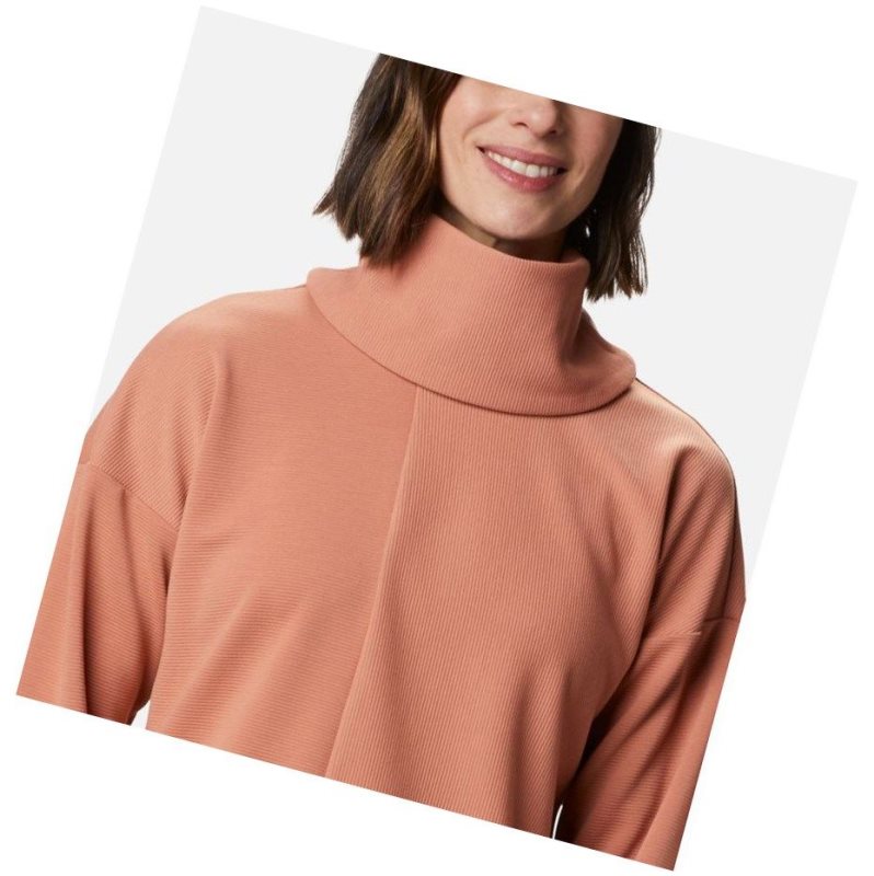 Columbia Firwood Ottoman Sweatshirt Kadın Pembe | 02193-SUIZ