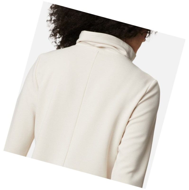 Columbia Firwood Ottoman Turtleneck Sweatshirt Kadın Krema | 05183-QWGH