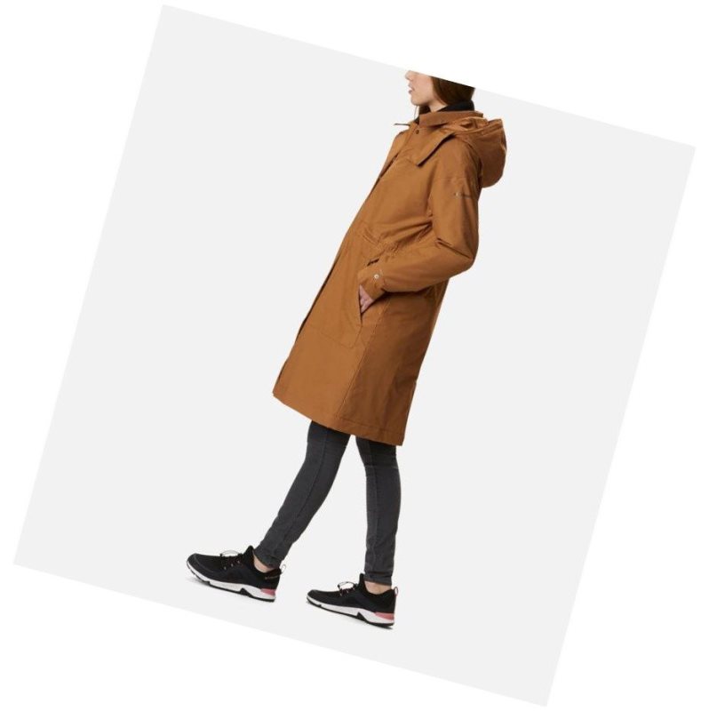 Columbia Firwood Parka Mont Kadın Kahverengi | 23481-QEFK
