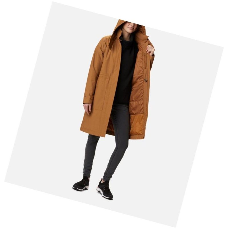 Columbia Firwood Parka Mont Kadın Kahverengi | 23481-QEFK