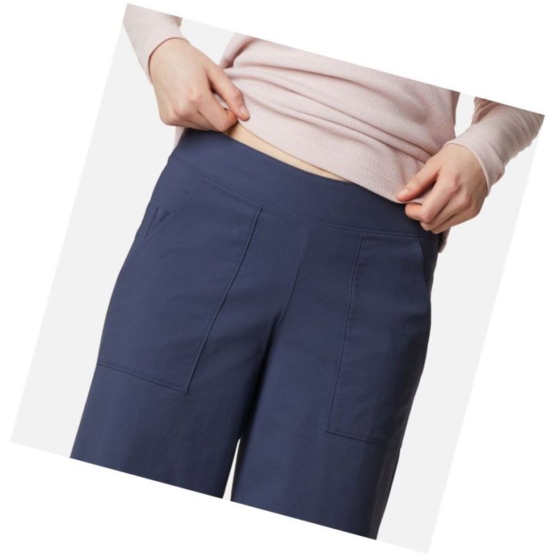 Columbia Firwood Wide Leg Pantolon Kadın Lacivert | 95167-QVXA