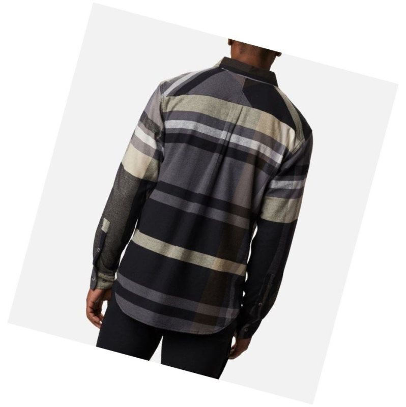 Columbia Flare Gun Stretch Flannel Gömlek Erkek Siyah | 12768-ZGET