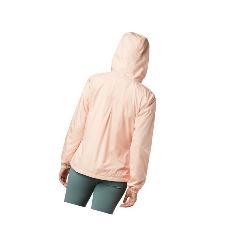 Columbia Flash Forward Lined Windbreaker Mont Kadın Pembe | 12654-EPKL