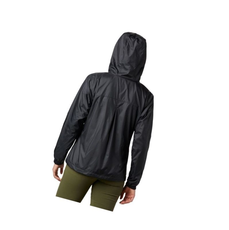 Columbia Flash Forward Lined Windbreaker Mont Kadın Siyah | 09427-DIUJ