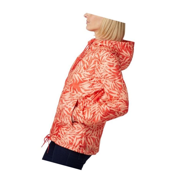 Columbia Flash Forward Printed Windbreaker Mont Kadın Turuncu | 78390-CIEL