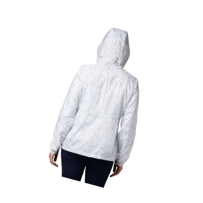 Columbia Flash Forward Printed Windbreaker Mont Kadın Gri | 06584-PSXV
