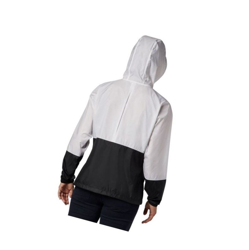 Columbia Flash Forward Windbreaker Mont Kadın Beyaz Siyah | 96108-KNPT