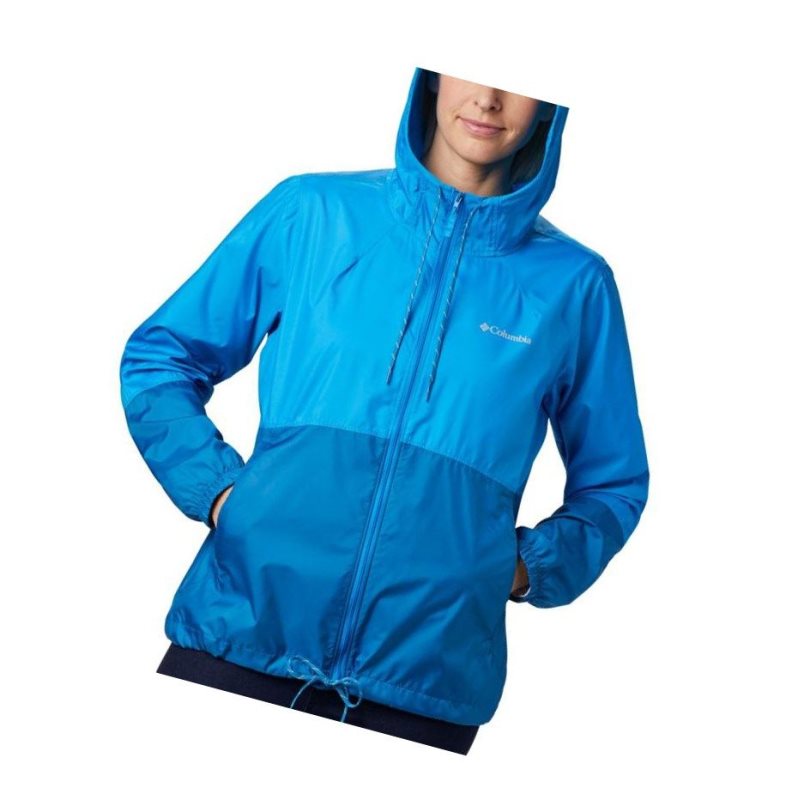 Columbia Flash Forward Windbreaker Mont Kadın Mavi | 51287-ZIDY