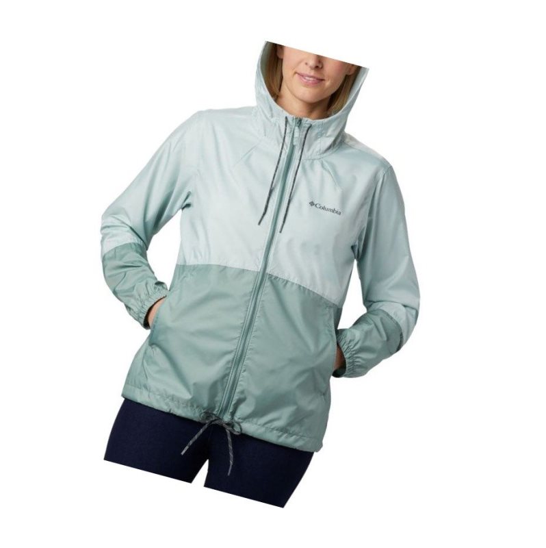 Columbia Flash Forward Windbreaker Mont Kadın Yeşil | 49326-VRJY