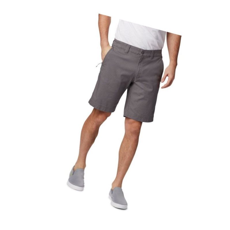 Columbia Flex ROC Şort Erkek Gri | 87435-ZNFL