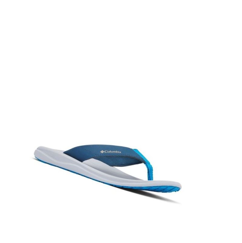 Columbia Flip Flop Terlik Erkek Mavi | 90168-WUNZ