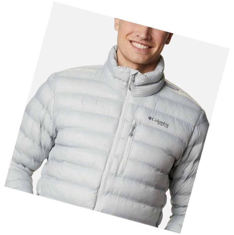 Columbia Force XII Omni-Heat Heat Seal Puffy Mont Erkek Gri | 72839-ABEF