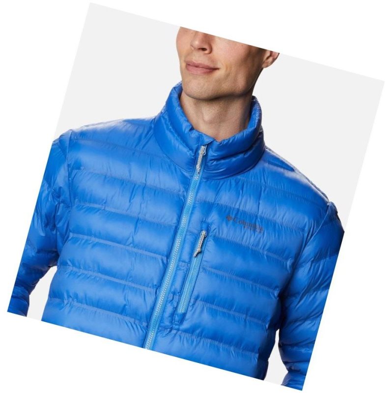 Columbia Force XII Omni-Heat Heat Seal Puffy Mont Erkek Mavi | 48265-MZAC