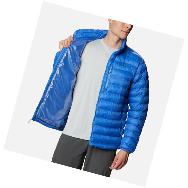 Columbia Force XII Omni-Heat Heat Seal Puffy Mont Erkek Mavi | 48265-MZAC