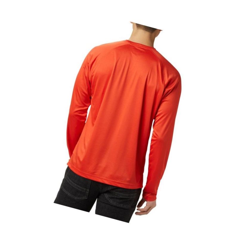 Columbia Fork Stream Long Sleeve Sweatshirt Erkek Beyaz | 30126-BXKN