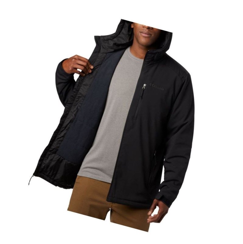 Columbia Gate Racer Softshell Mont Erkek Siyah | 18305-SWVY