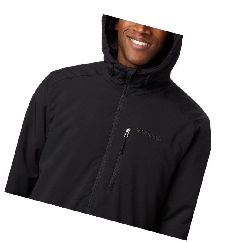 Columbia Gate Racer Softshell Mont Erkek Siyah | 18305-SWVY
