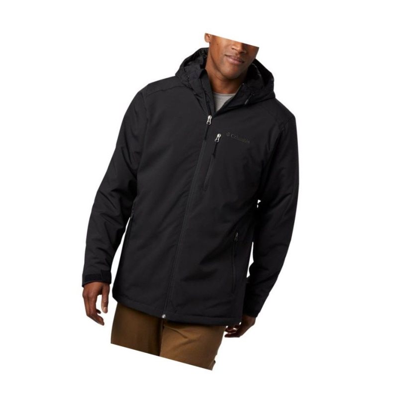 Columbia Gate Racer Softshell Mont Erkek Siyah | 18305-SWVY