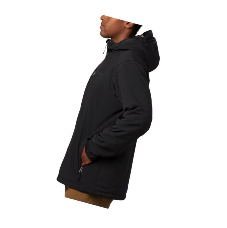 Columbia Gate Racer Softshell Mont Erkek Siyah | 15740-YVJX