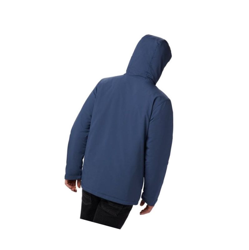 Columbia Gate Racer Softshell Mont Erkek Koyu Mavi | 06782-WPBH