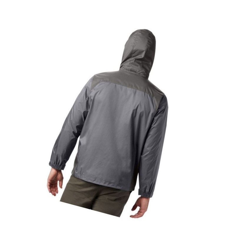 Columbia Glennaker Lake Rain Mont Erkek Gri | 83472-QOUN