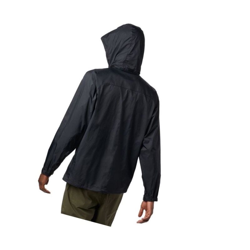 Columbia Glennaker Lake Rain Mont Erkek Siyah | 96410-FRES