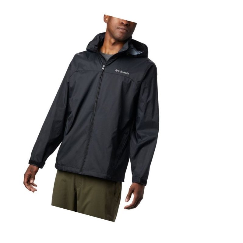 Columbia Glennaker Lake Rain Mont Erkek Siyah | 96410-FRES