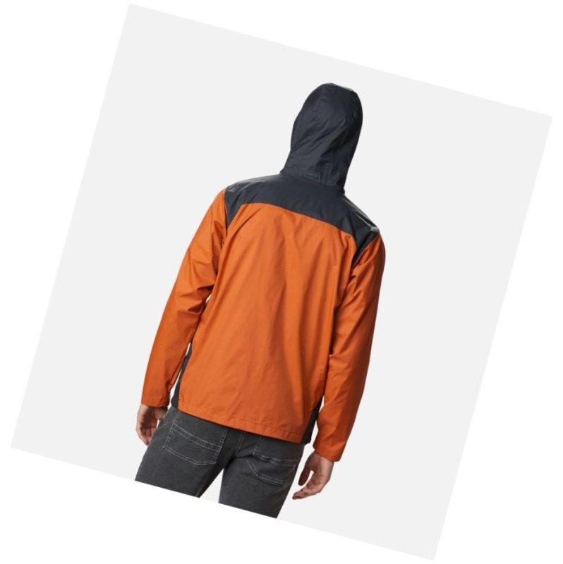 Columbia Glennaker Lake Rain Tall Mont Erkek Koyu Gri | 98023-JMIA