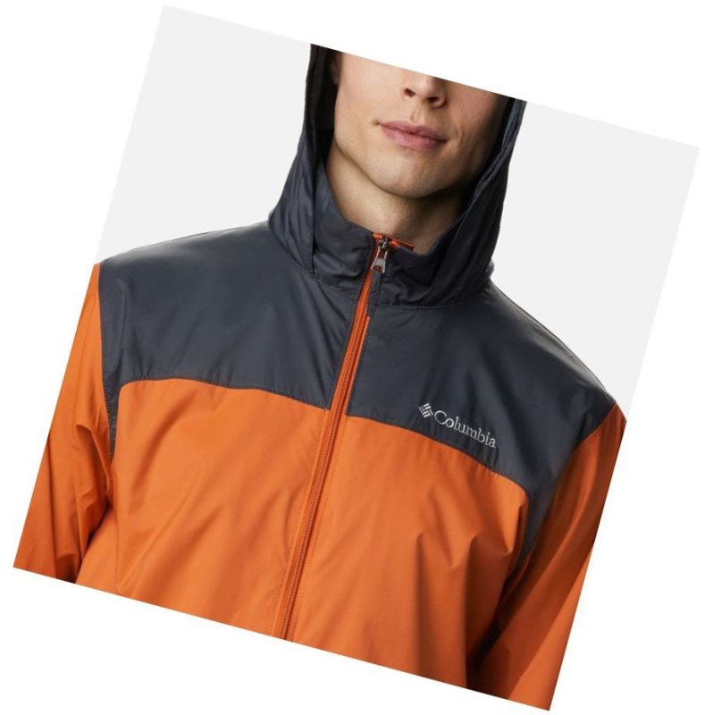 Columbia Glennaker Lake Rain Tall Mont Erkek Koyu Gri | 98023-JMIA