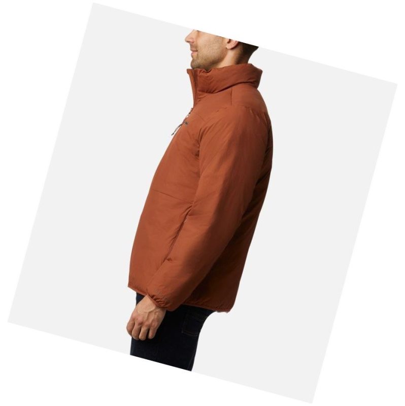 Columbia Grand Wall Insulated Mont Erkek Kahverengi | 92748-PZVN