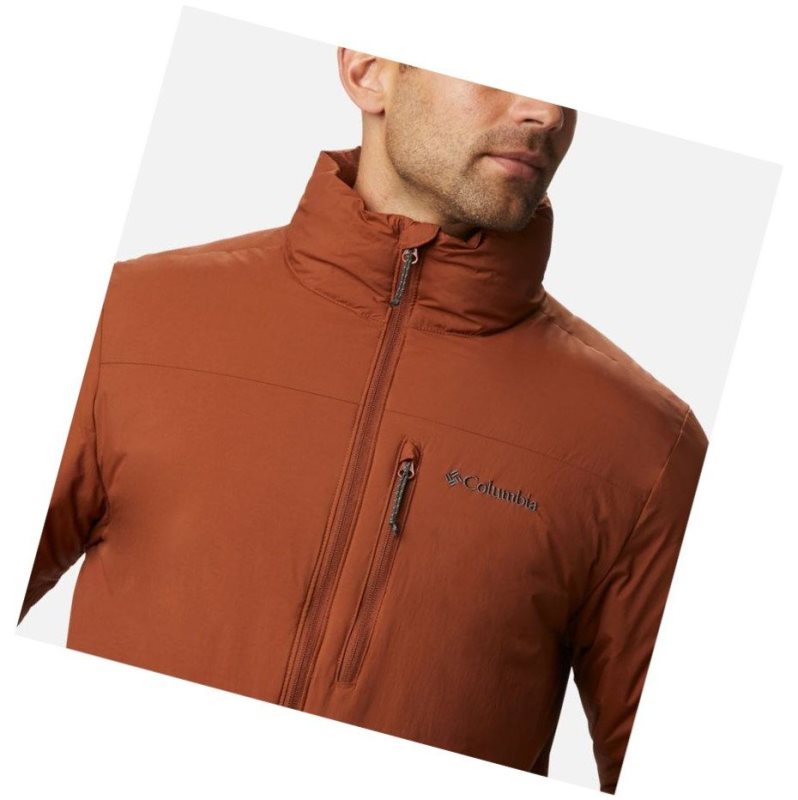 Columbia Grand Wall Insulated Mont Erkek Kahverengi | 92748-PZVN