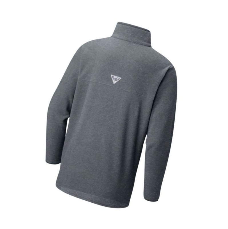 Columbia Harborside Fleece Big Sweatshirt Erkek Gri | 56394-FTIZ