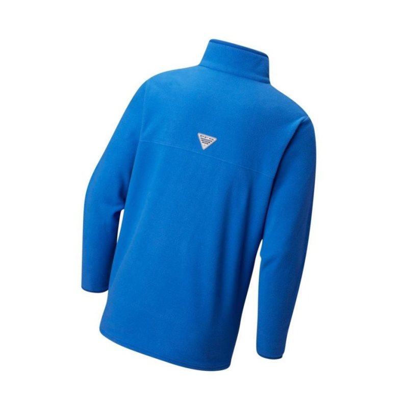 Columbia Harborside Fleece Big Sweatshirt Erkek Mavi | 17580-JWYI