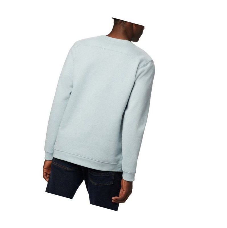 Columbia Hart Mountain Graphic Sweatshirt Erkek Mavi | 96054-YIEC