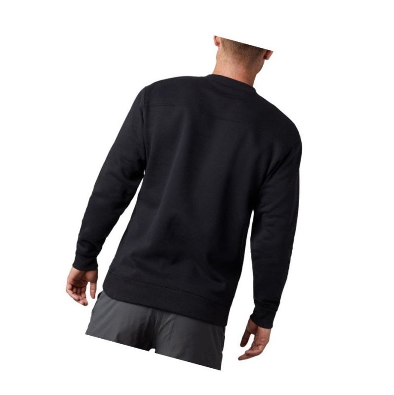 Columbia Hart Mountain II Crew Fleece Sweatshirt Erkek Siyah | 96425-TGBC