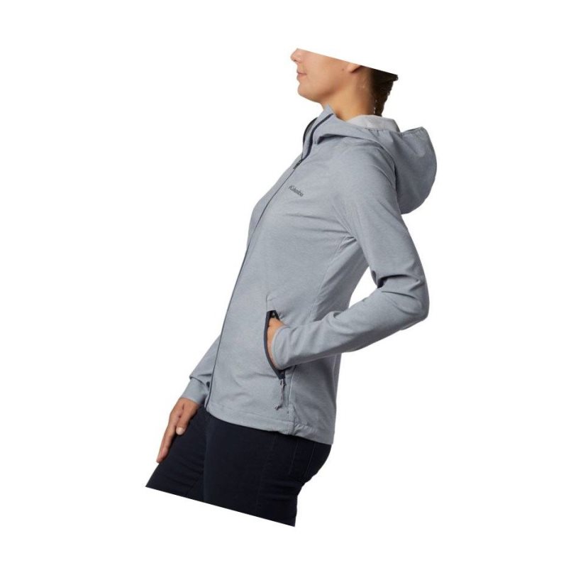 Columbia Heather Canyon Softshell Mont Kadın Gri | 67428-NQYI