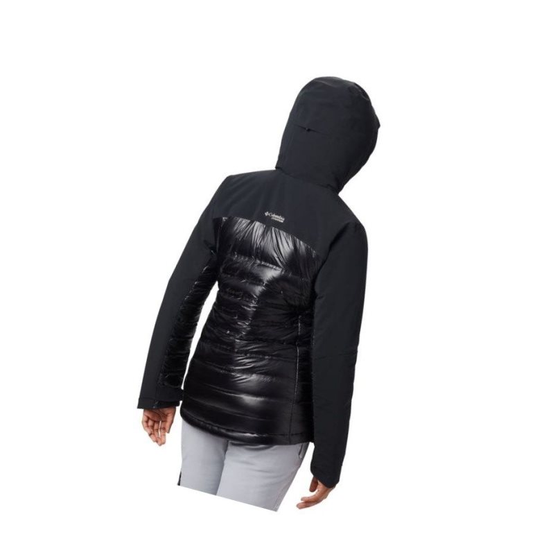 Columbia Heatzone 1000 TurboDown II Mont Kadın Siyah | 67243-OUXD