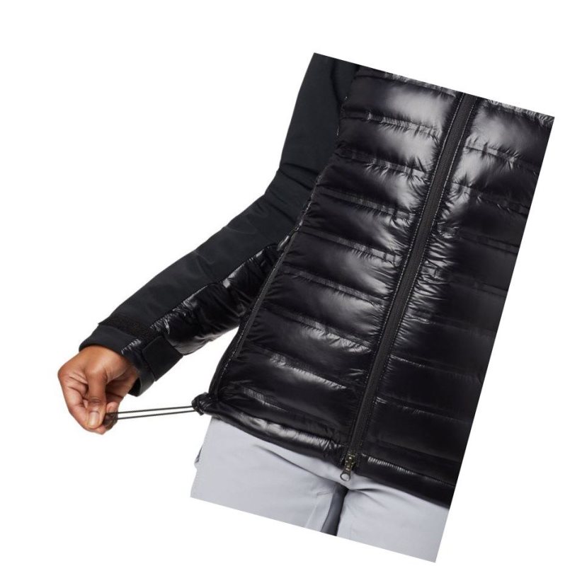 Columbia Heatzone 1000 TurboDown II Mont Kadın Siyah | 67243-OUXD