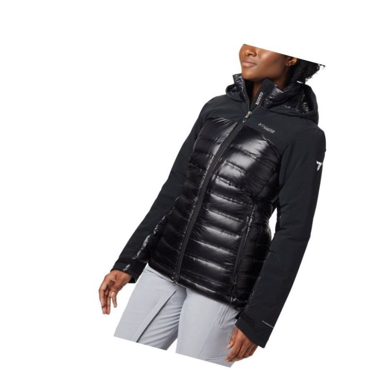 Columbia Heatzone 1000 TurboDown II Mont Kadın Siyah | 67243-OUXD