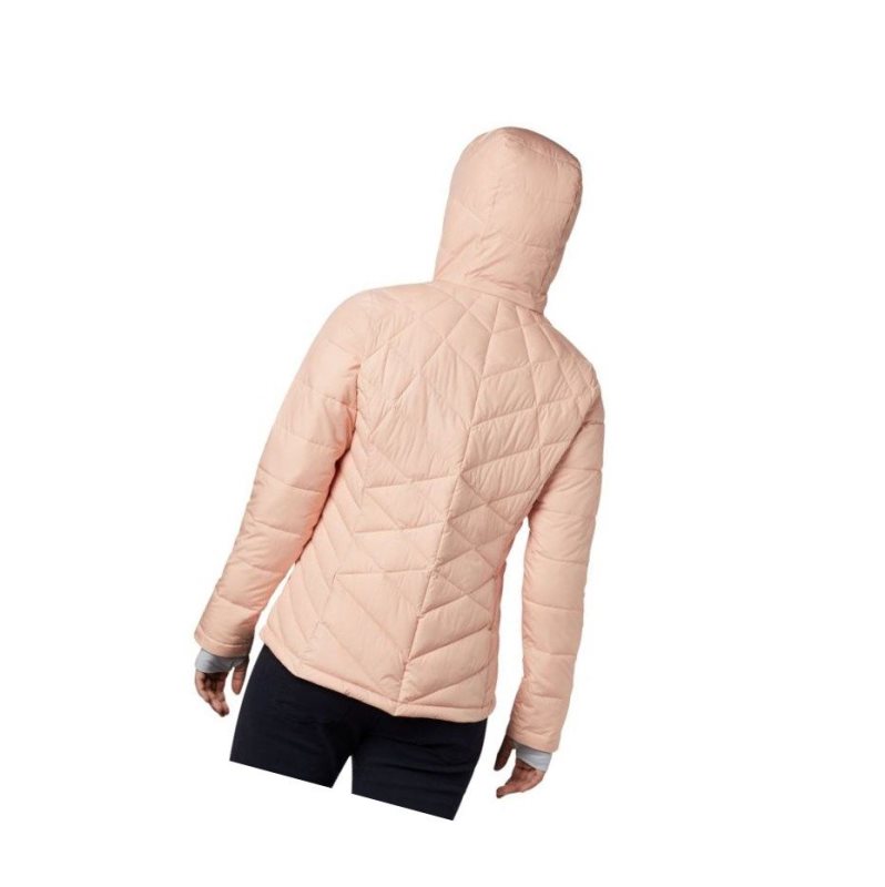 Columbia Heavenly Hooded Mont Kadın Pembe | 76918-MEVK
