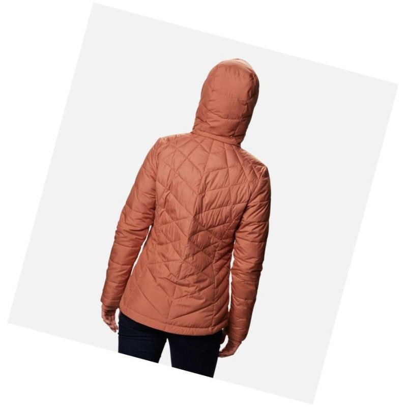 Columbia Heavenly Hooded Mont Kadın Pembe | 40297-LPXY
