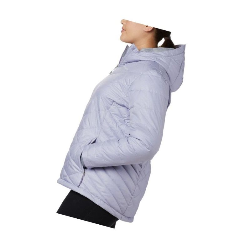 Columbia Heavenly Hooded Plus Size Mont Kadın Mor | 39520-XJCY