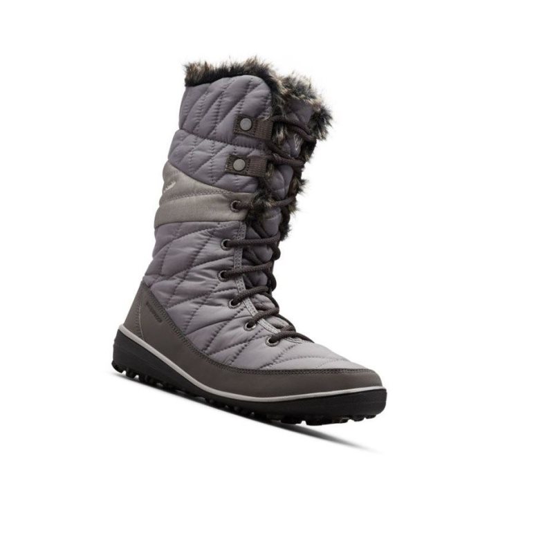 Columbia Heavenly Omni-Heat Lace Up Bot Kadın Gri | 53062-MVAN