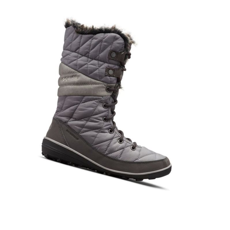 Columbia Heavenly Omni-Heat Lace Up Bot Kadın Gri | 53062-MVAN