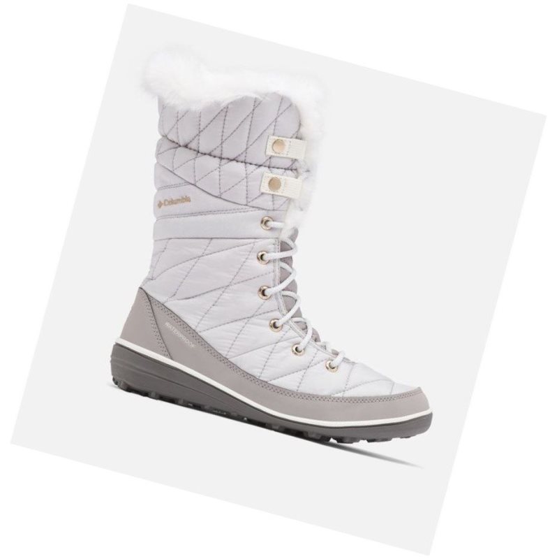 Columbia Heavenly Omni-Heat Lace Up Bot Kadın Gri | 45971-IXHJ