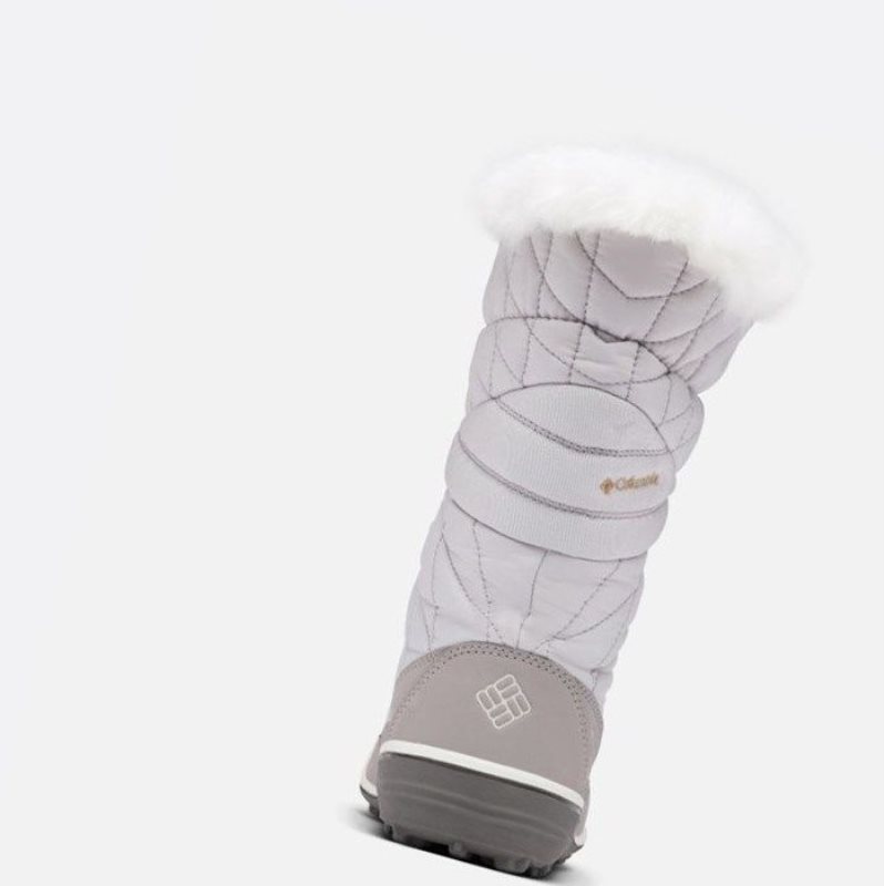 Columbia Heavenly Omni-Heat Waterproof Kışlık Bot Kadın Gri Açık Mavi | 43701-CXEF